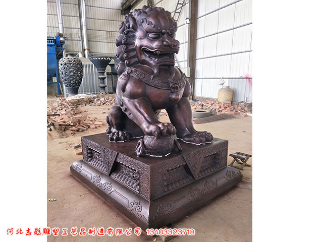 銅門(mén)獅